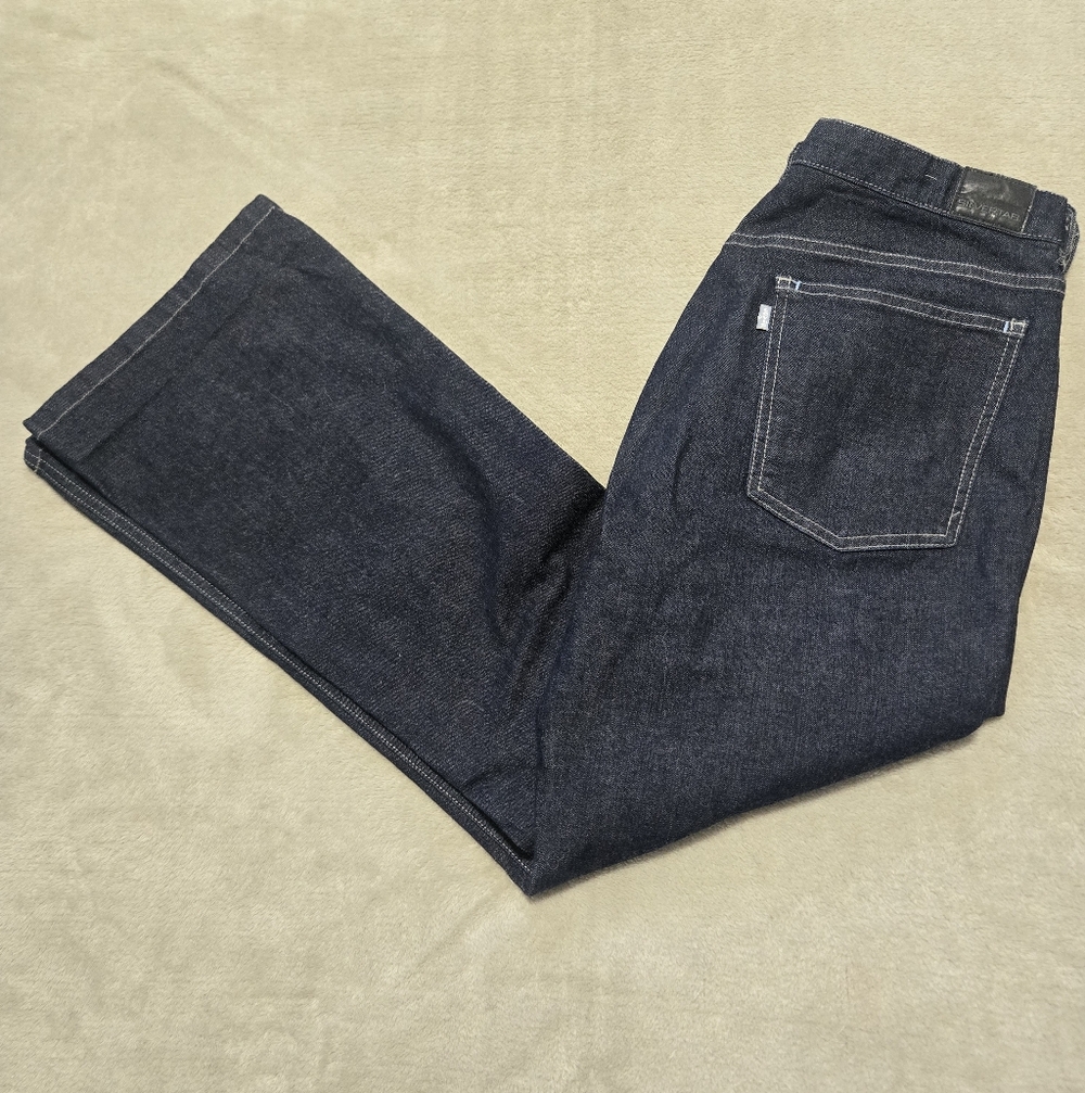 Vintage SilverTab Jeans Womens Sz 11S (33x30) Wide Leg Y2K